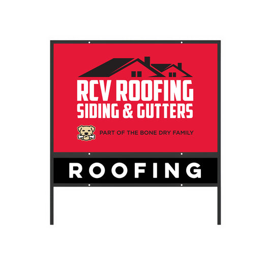 RCV - 36" x 24" Double Sided Metal H-Frames